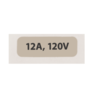 LABEL, VOLTAGE (120V)