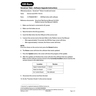 IS-VC SFTWARE UPG SHEET