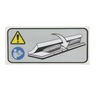 LABEL, TURN ASSIST CAUTION