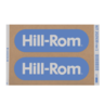 LABEL KIT, HILL-ROM LOGO