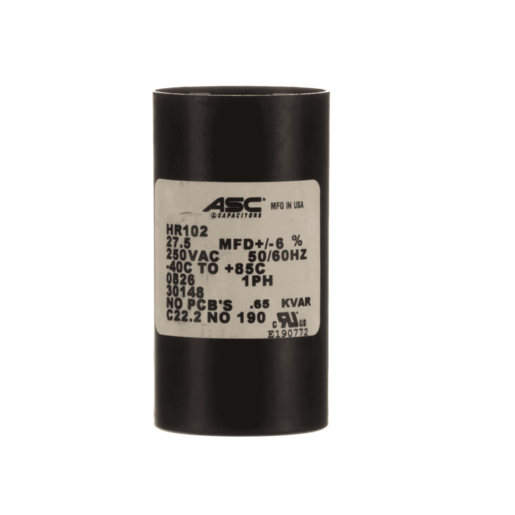 Cap, 27.5Uf, 250V Motor Cap, 27.5Uf, 250V Motor