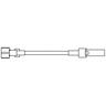 Straight-Type Extension Set, Standard Bore, Fixed Collar, 105 (266 cm)