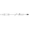 IV Fat Emulsion Administration Set, Non-Vented, 10 drops/mL, 86 (2.2 m), Non-DEHP