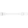 EXTENSION SET WITH LUER LOCK ADAPTER, 33IN. L