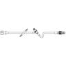 EXT. SET, LUER ACTIVATED VALVEW/MALE L/L ADAPTER