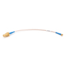 3171-009 : Cable Assembly, SMA-F Bulkhead to MMCX-M, 6 in.