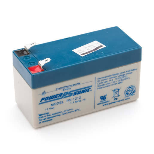 Battery, Rechargeable SLA, 12V, 1.3, 1.4Ah Battery, Rechargeable SLA, 12V, 1.3, 1.4Ah