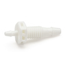 6901-019 : Fitting, Panel Mount, Conn, Nylon, 0.09375 in. & 0.0625 in.