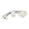 9281-002-50 : Adapter, 4mm Banana plug to snap, set of 10