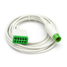 9293-059-62 : ECG LEAD SET 5 WIRESNAP ENDS AHA GRAY