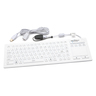 9970-012 : Waterproof US Keyboard White Touchpad LED Backlit USB